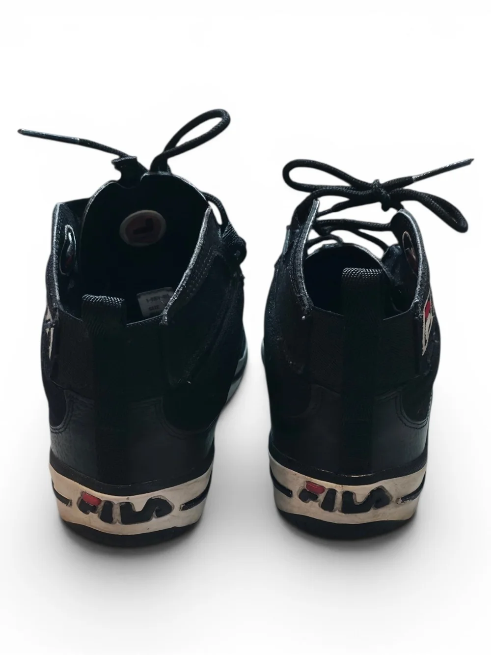 FILA Men’s Black Low-Top Athletic Sneakers